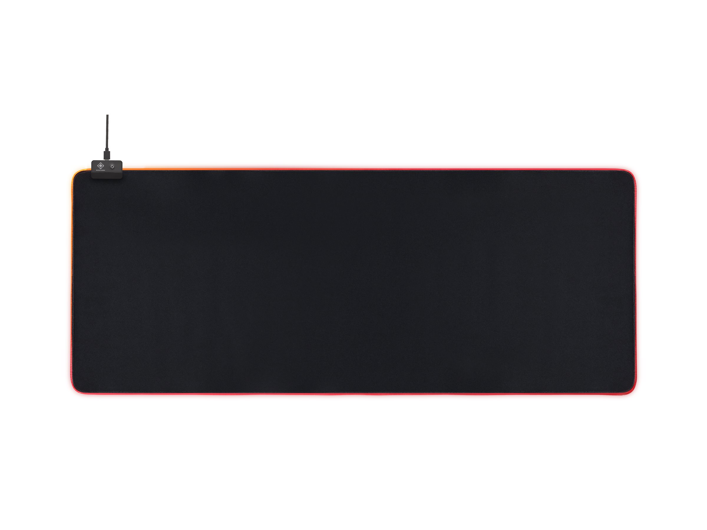 DELTACO GAMING GAM-079 90 cm x 36 cm RGB Mauspad Schwarz