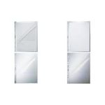 LEITZ Prospekthülle, A4, PP, genarbt, 0,09 mm, Lochseite offen, oben offen, dokumentenecht, mit Einreißschutz (4797-00-00)