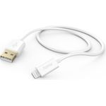 Hama Ladekabel, USB-A - Lightning, 1,5 m, Weiß (00139542)