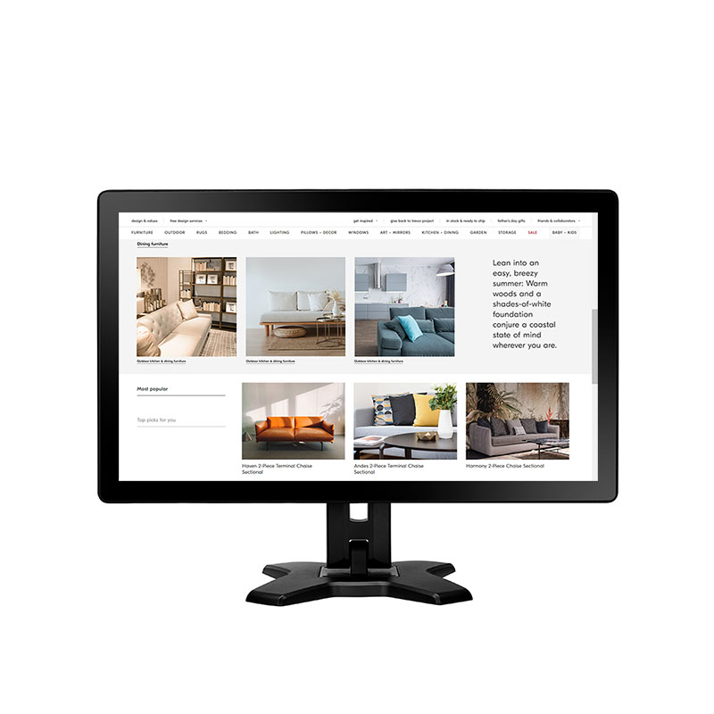 AG Neovo TX-2401 60,5 cm (23.8 Zoll) 1920 x 1080 Pixel Full HD LED Touchscreen Tisch Schwarz (TX241011E0100)