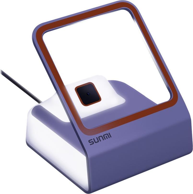 SUNMI Blink 2D-Barcode-Scanner stationär USB Orange/Weiß