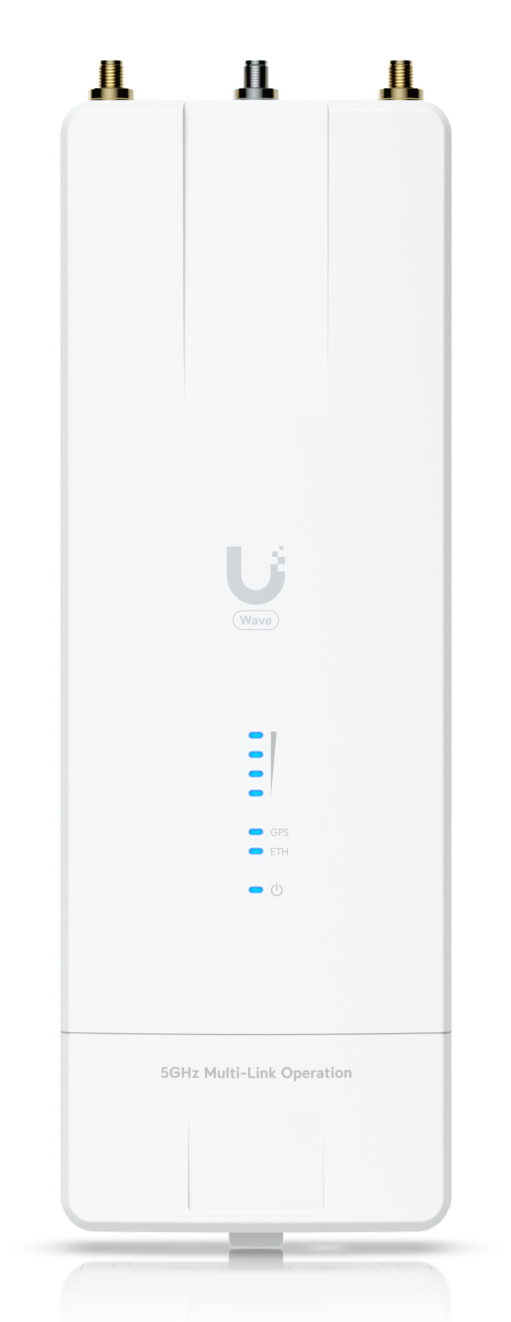 Ubiquiti UniFi Wave MLO5 Accesspoint Wi-Fi 7 5 Gbps Weiß