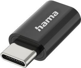 Hama Classic Line USB-OTG-Adapter, USB-C-Stecker - Micro-USB-Buchse, USB 2.0, 480 Mbit/s (00300095)
