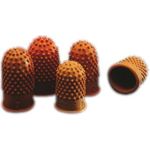 REXEL Blattwender, Größe 00 - Durchmesser: 17 mm, orange aus Gummi, mit Noppen für einfaches Umblättern der Seiten (23520303)