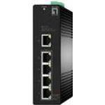 LevelOne Switch 5x GE IGS-2105P 4xPoE Outputs schwarz (IGS-2105P)