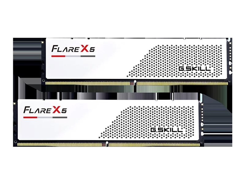 G.Skill Flare X5 DDR5 64 GB RAM 2 x 32 GB 6000 MHz CL36 DIMM Mattes Weiß
