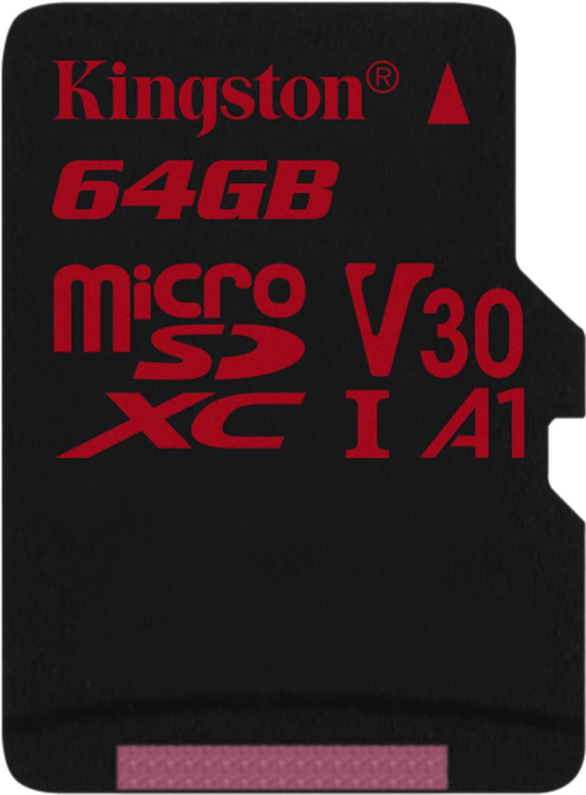 Kingston Technology Canvas React 64GB MicroSDXC UHS-I Klasse 10 Speicherkarte (SDCR/64GBSP)