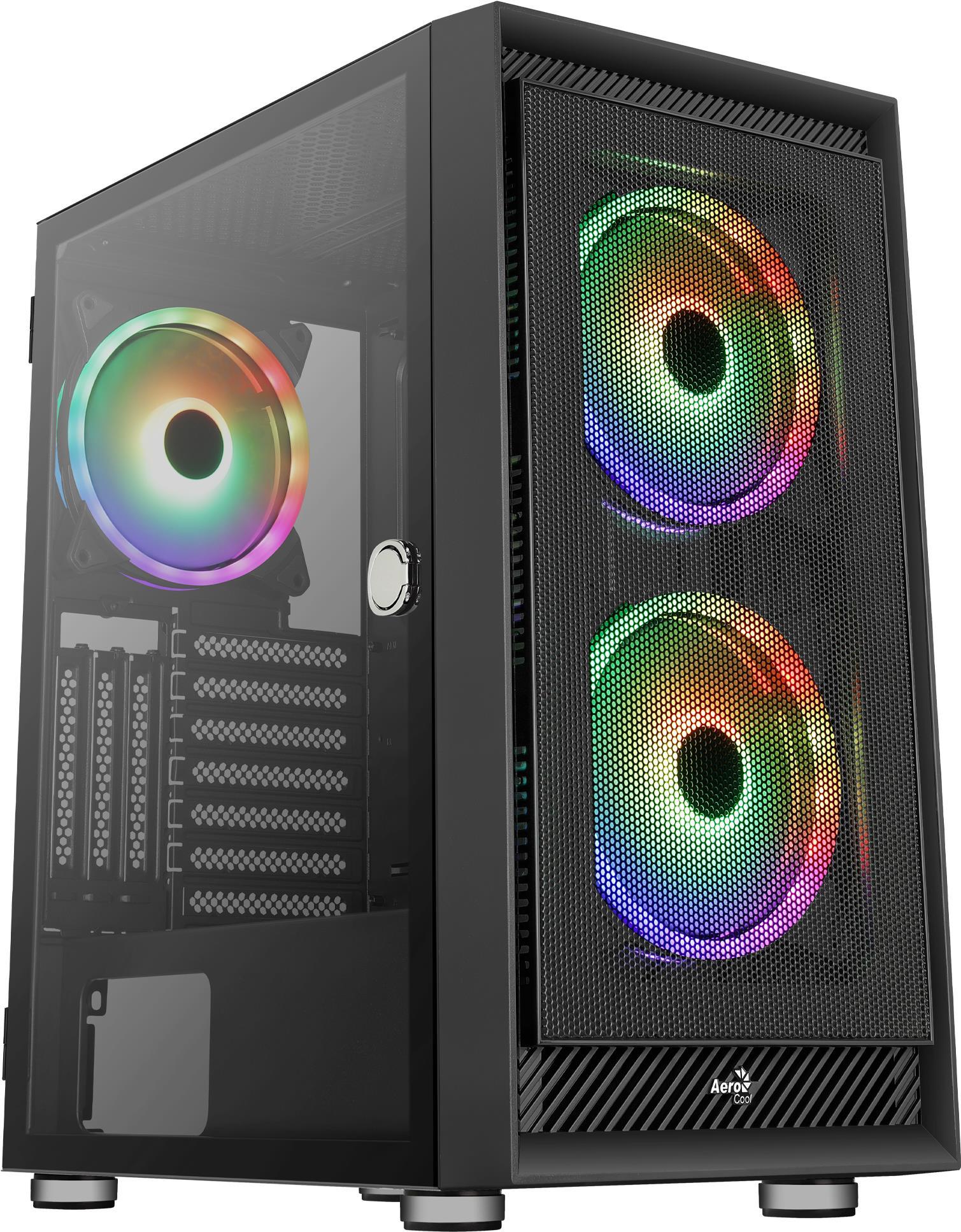 AeroCool Graphite V3 Mid Tower Schwarz