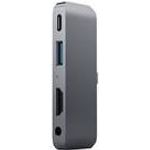 Satechi Aluminum Type-C Mobile Pro Hub für iPad Pro Space Gray (ST-TCMPHM)