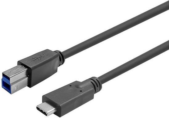 Vivolink PROUSBCBMM7.5 USB Kabel 7,5 m USB 3.2 Gen 1 (3.1 Gen 1) USB C USB B Schwarz (PROUSBCBMM7.5)