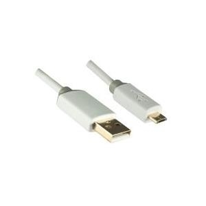DINIC USB A/Micro USB B 0.5m (MO-USBMIC-05W)