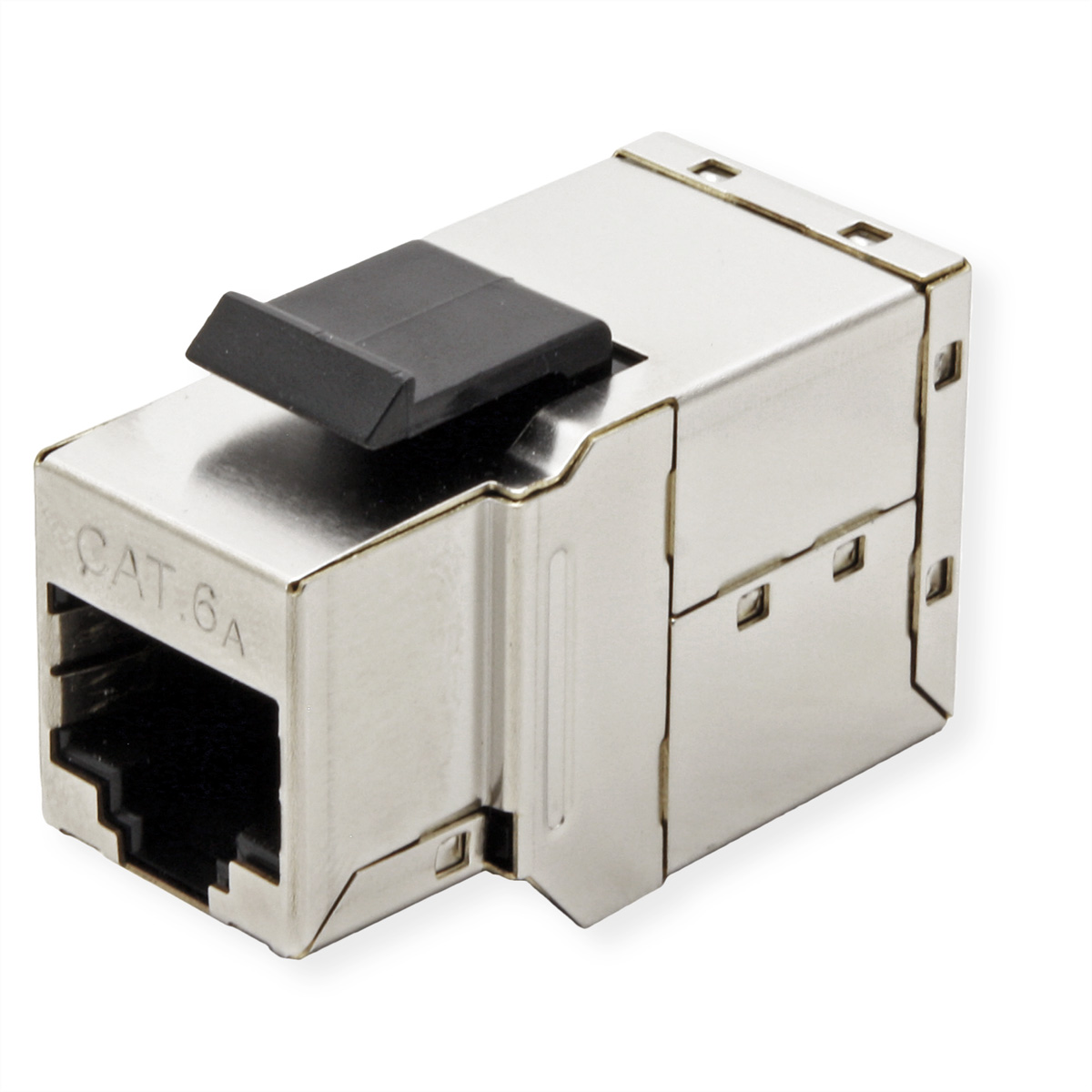 ROLINE RJ45 Kupplung geschirmt Kat.6A Silber