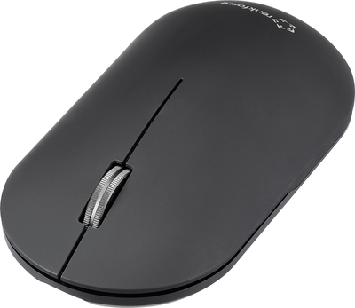 Renkforce RF-WM-200-1 Maus Kabellos Bluetooth Optisch Schwarz 3 Tasten 4000 dpi Geräuscharme (RF-6443980)