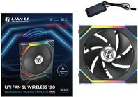 Lian Li UNI FAN SL Wireless ARGB PWM Lüfter - Reverse Blade 120 mm schwarz (12RSL1W1B)