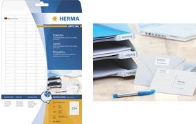 HERMA Special Permanent selbstklebende, matte, beschichtete Papieretiketten (8831)