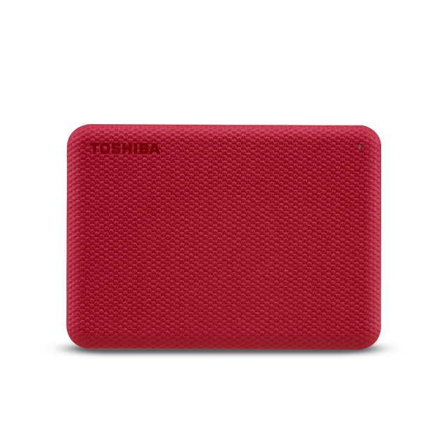 Toshiba Canvio Advance Externe Festplatte 4 TB 2,5" USB 3.2 Gen 1 Rot