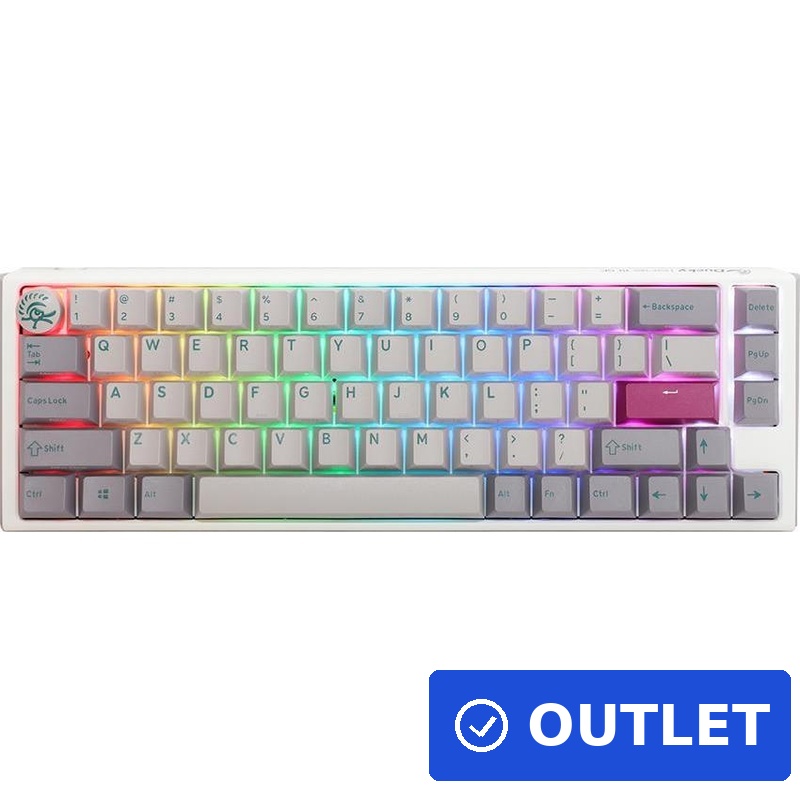 Ducky One 3 SF Tastatur USB QWERTY Englisch Grau (DKON2167ST-CUSPDMIWHHC2) (geöffnet)