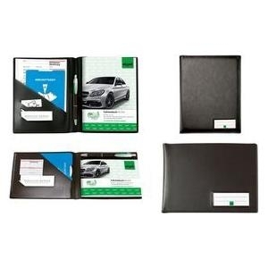 sigel Einband für Formularbuch, DIN A5" Lederoptik zur sauberen und sicheren Aufbewahrung von Formulabüchern (EF510)