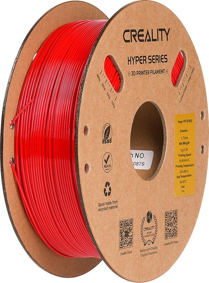 HYPER PETG 1,75mm RED 1kg CREALITY 3D FILAMENT (3301030072)