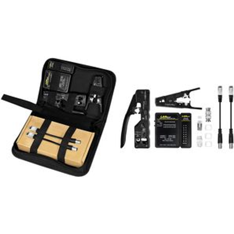 LogiLink Netzwerk-Werkzeug-Set, 4-teilig, für Kat.6A &Cat.7  