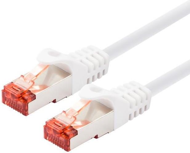 LOGON TCR66SS020WH Netzwerkkabel Weiß 2 m Cat6 SF/UTP (S-FTP) (TCR66SS020WH)