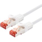 LOGON TCR66SS020WH Netzwerkkabel Weiß 2 m Cat6 SF/UTP (S-FTP) (TCR66SS020WH)