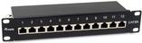 Equip Patchpanel 12x RJ45 Cat6A 10" FTP 1HE Premium schwarz (326623)
