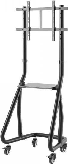 InLine® TV-Wagen, für LED-TV 94,00cm (37")-80" (94-203cm), max. 80kg (23177A)