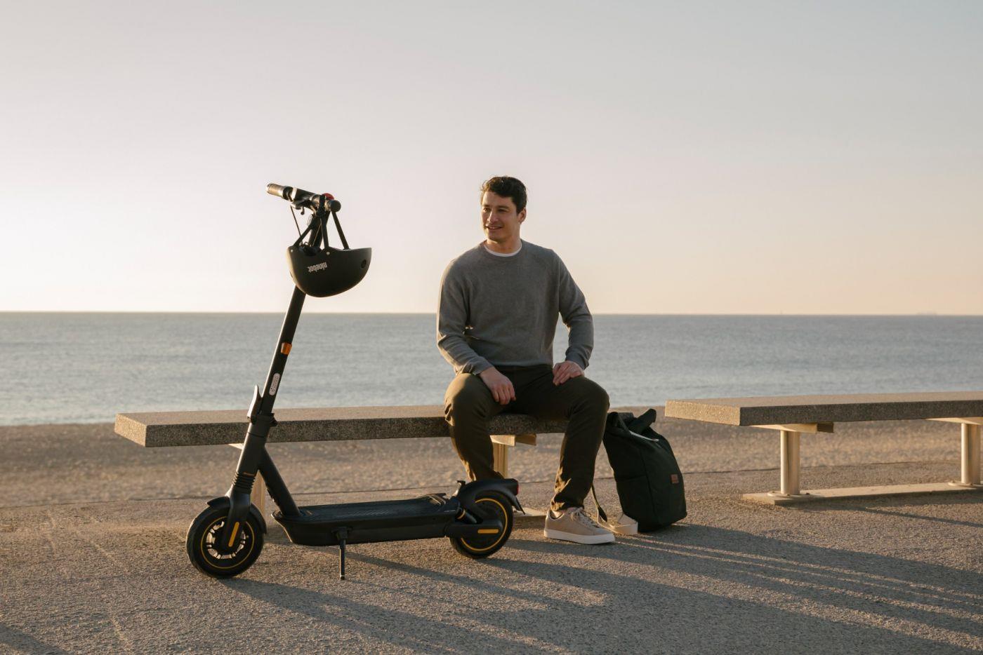 Ninebot by Segway KickScooter MAX G2D E-Scooter Schwarz