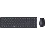 Rapoo Kabelloses Multimodus-Deskset 9810M, QWERTZ, dunkelgrau (00228039)