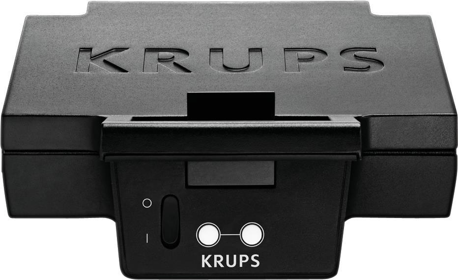 Krups FDK452 Sandwich-Toaster 850 W Schwarz (FDK452)