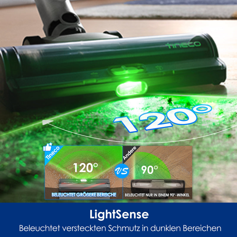 Tineco PURE ONE A50S - 2-in-1-Stabstaubsauger Akku 160 W Weiß