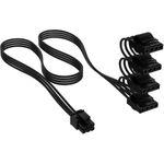 CORSAIR Cable PATA Power, 750mm, Individ. Sleeved, Black (CP-8920397)
