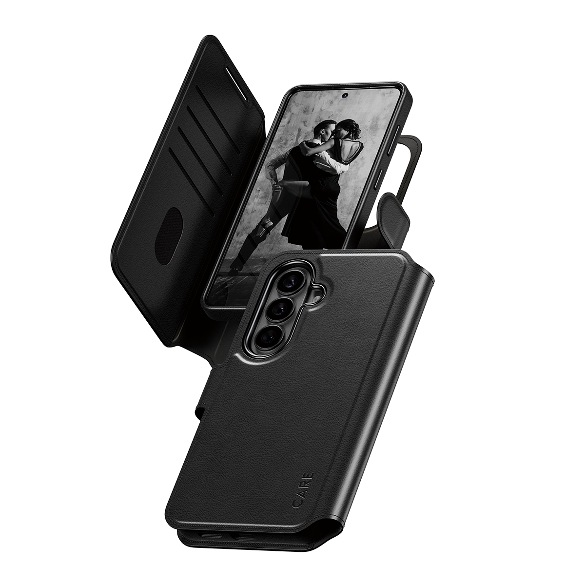 CARE Tango 2-in-1 Wallet Case w. Qi Samsung Galaxy S26 (CR85966)