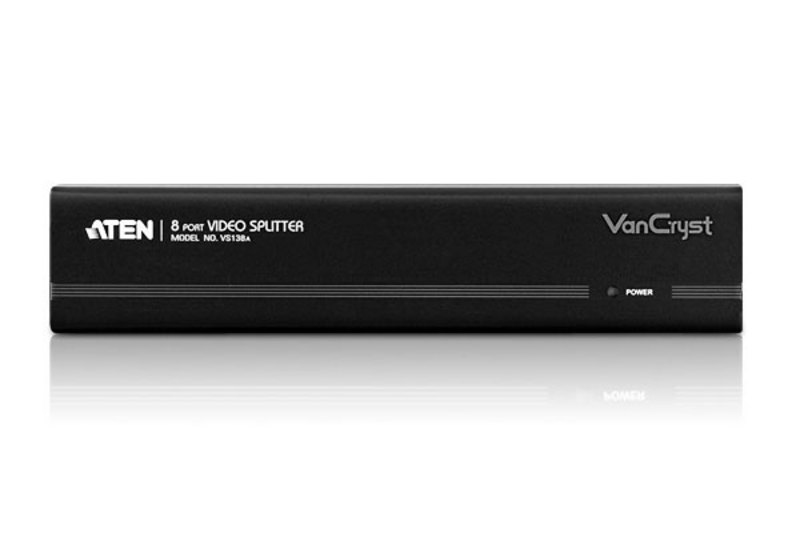 ATEN VS138A Video-Verteiler 8x VGA Schwarz
