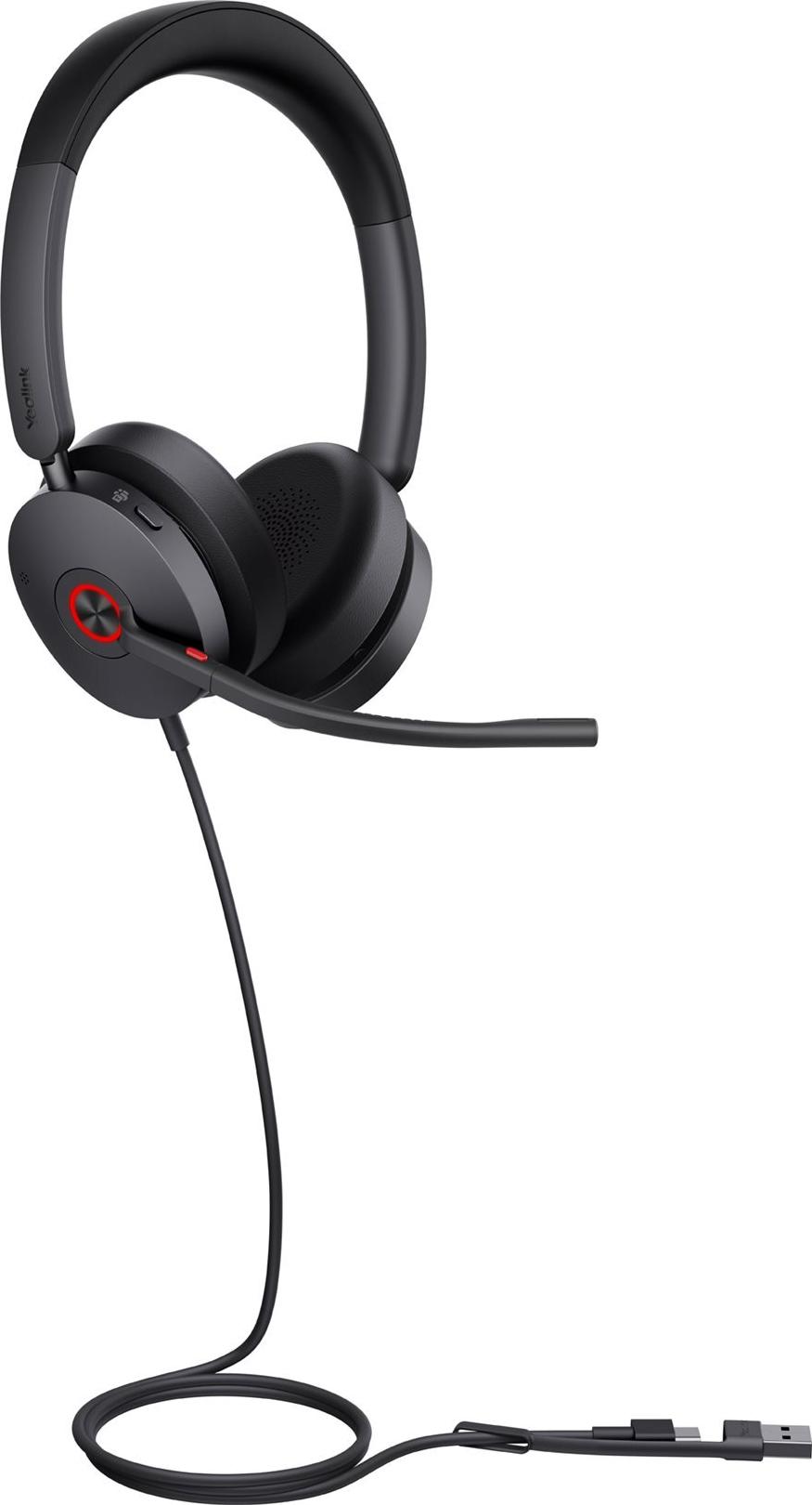 Yealink UH48 Dual Headset (UH48 DUAL TEAMS USB-C/A)