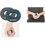 SCHILDKRÖT Ergo Handtrainer, 2er Set, blau / grau aus Silikon, 2 Ringe mit unterschiedlichen Druckrichtungen, - 1 Stück (960115)