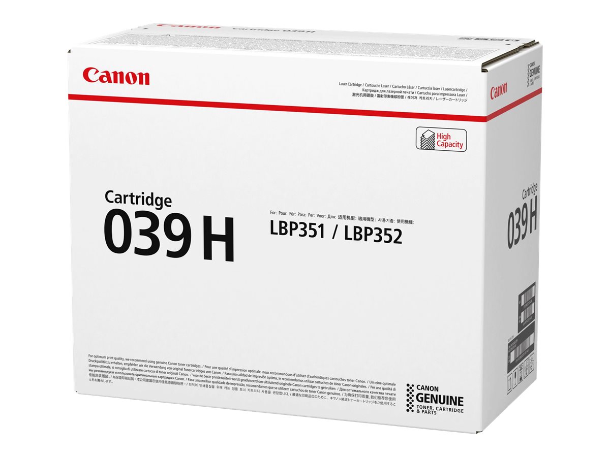 Canon 039 H Original Tonerkartusche Schwarz