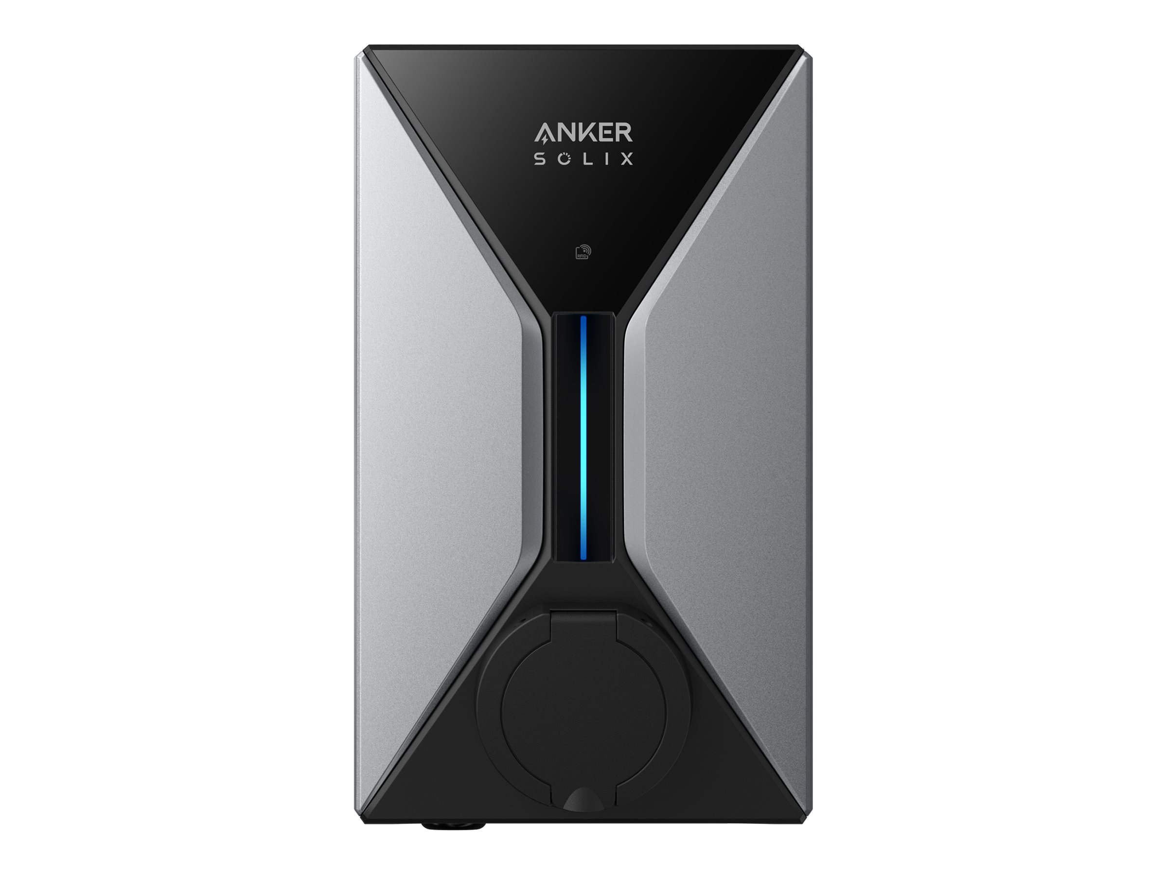Anker SOLIX V1 11 kW Type 2 EV-Ladestation Socket Schwarz, Grau