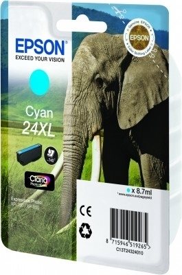 Epson 24XL Cyan Tintenpatrone (C13T24324022)