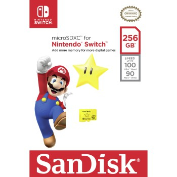 SanDisk Nintendo Switch microSDXC 256 GB UHS-I U3 Gelb