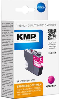 KMP 1538,4006 Druckerpatrone 1 Stück(e) Kompatibel Hohe (XL-) Ausbeute Magenta (1538,4006)