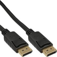 InLine® DisplayPort Kabel, schwarz, vergoldete Kontakte, 3m (17103P)