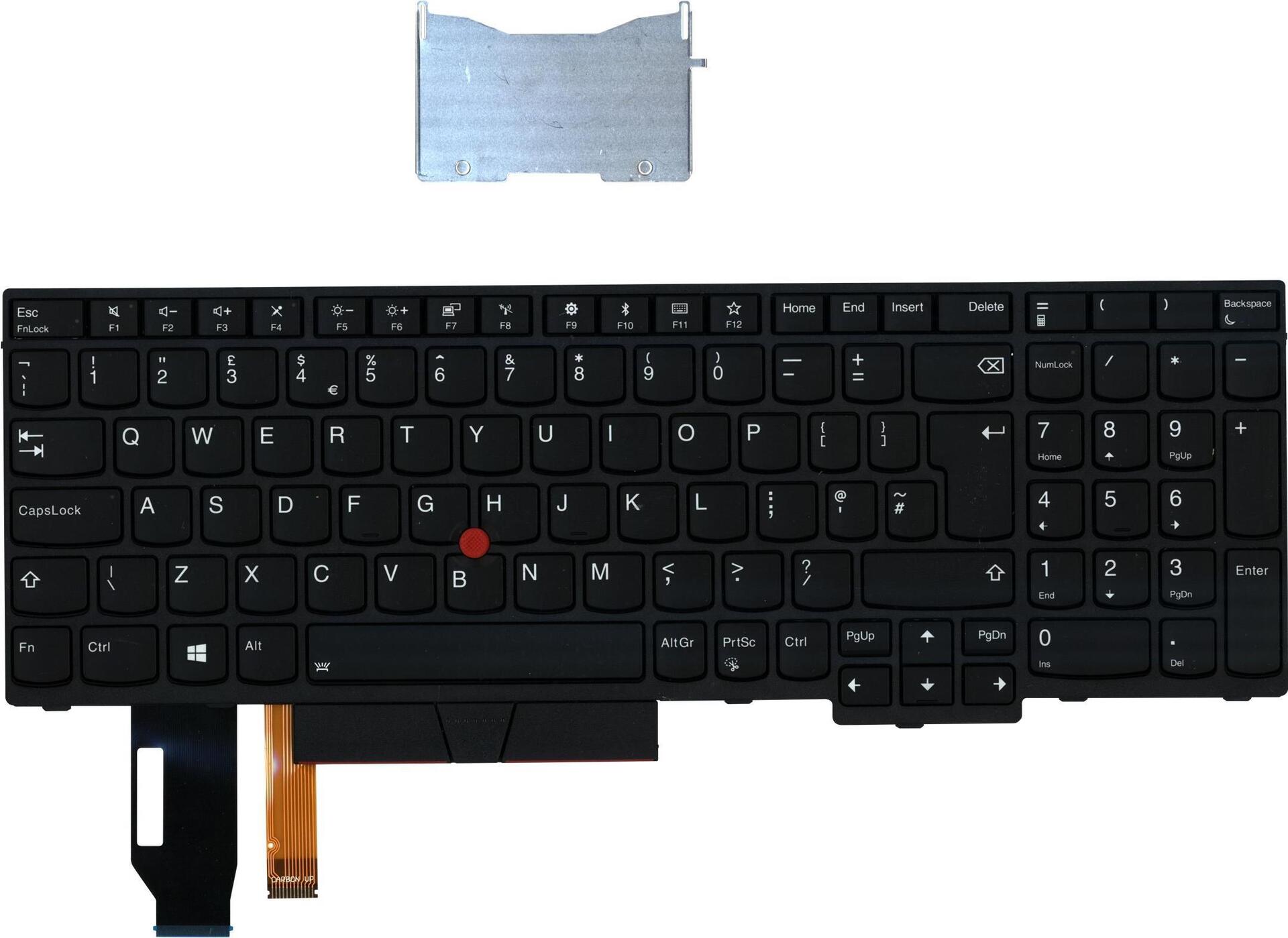 Lenovo Keyboard w/Backlight English U.K. (01YP708) (B-Ware)