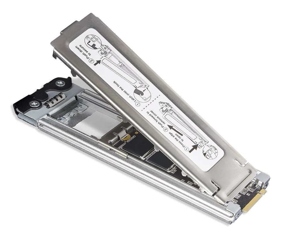 Icy Dock ToughArmor MB873MP-B V2 8x M.2 NVMe PCIe 4.0 OCuLink Schwarz