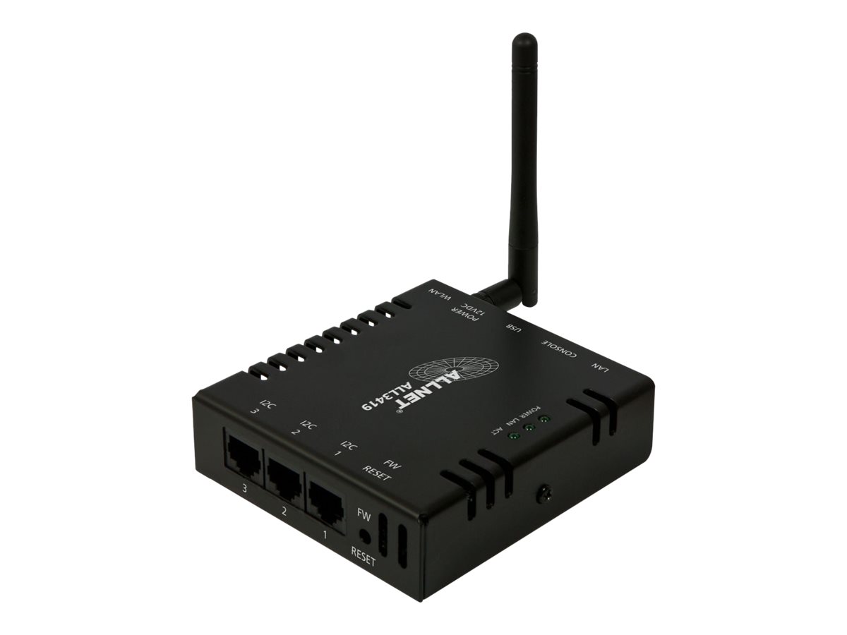 ALLNET ALL3419 Temperaturregler 802.11b/g/n Schwarz