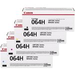 Canon Original 064H Toner - 4er Multipack (cyan, magenta, gelb, schwarz) (OP64Hset)