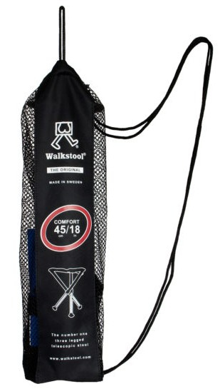 Walkstool Comfort 45L Klapphocker 45 cm Schwarz