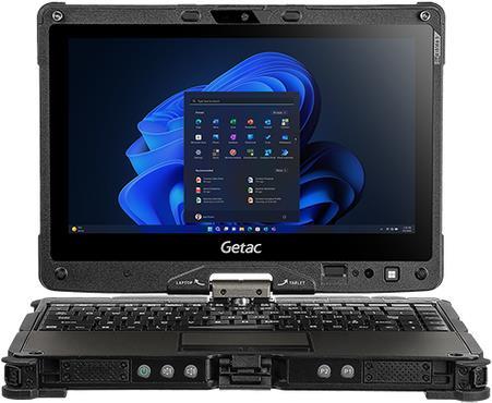 Getac V110 G7 i5-1235U Hybrid (2-in-1) 29,5 cm (11.6" ) Touchscreen Full HD Intel® Core™ i5 8 GB DDR4-SDRAM 256 GB SSD Wi-Fi 6E (802.11ax) Windows 11 Pro Schwarz (VSC15PJEBDXA)