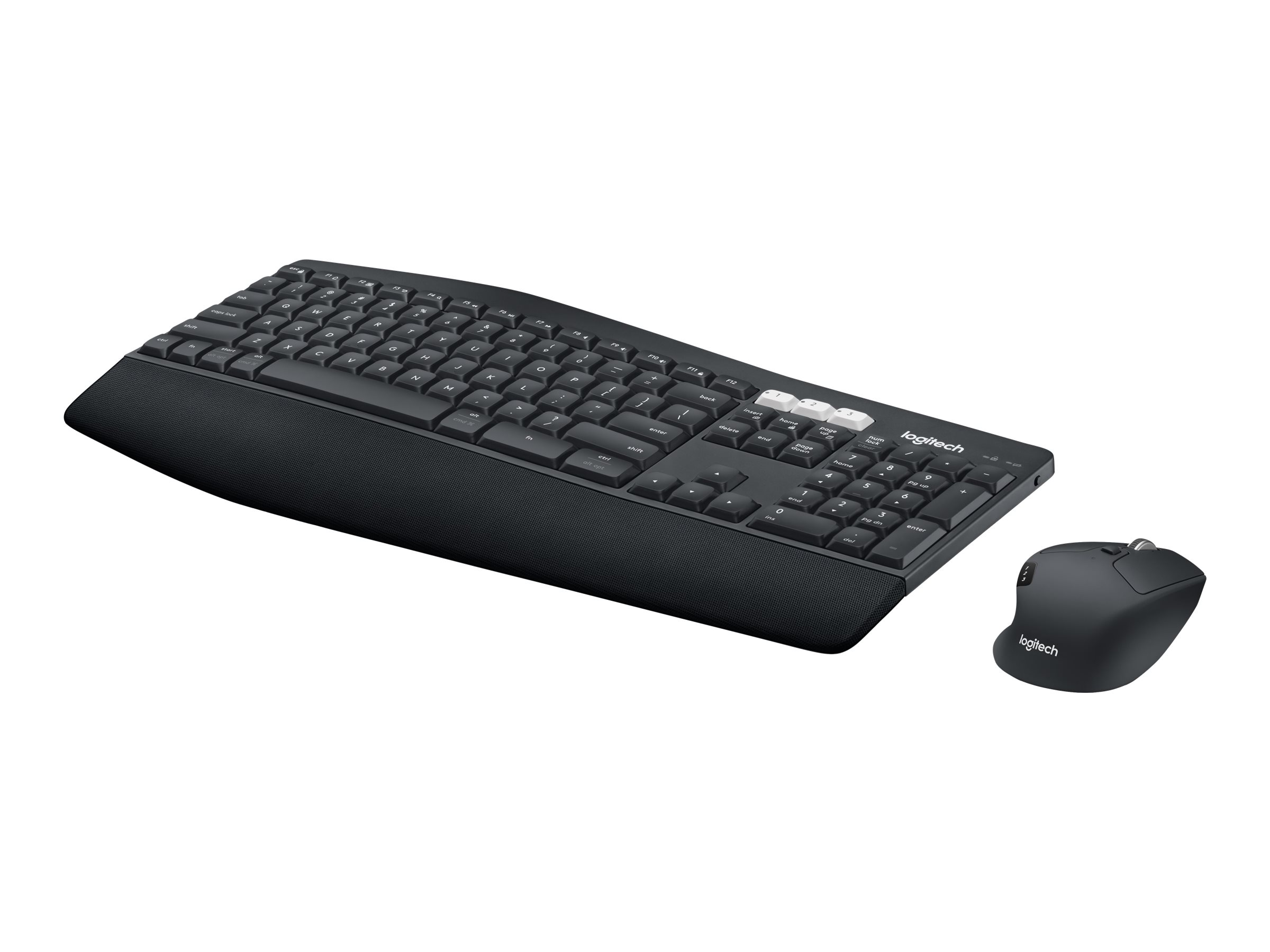 Logitech MK850 Performance Tastatur-und-Maus-Set Bluetooth 2.4 GHz Schwarz